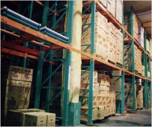 Push-back Pallet Racking